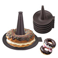 6-Cavity Silicone Donut & Bagel Pan Set, Non-Stick Doughnut Mold for Baking, Homemade Pastry Maker, Easy Clean Oven Safe