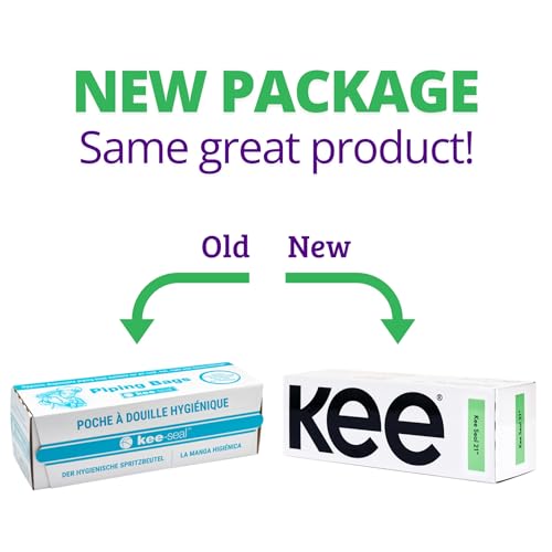 KEE-SEAL Disposable Pastry Piping Bags | 25 Inch | 100 Pack - size: Kee-seal 21"