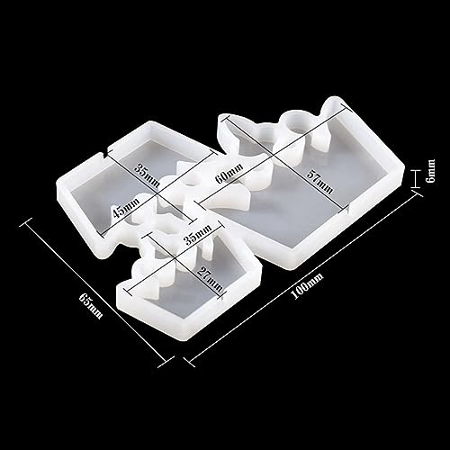 mostsom 3D Crown Shape Silicone Lollipop Mold DIY Chocolate Soap Forms Baking Mould Pastry Bakeware Cake Decorating Tools 2PCS (F_ Crown) - size: F_ Crown