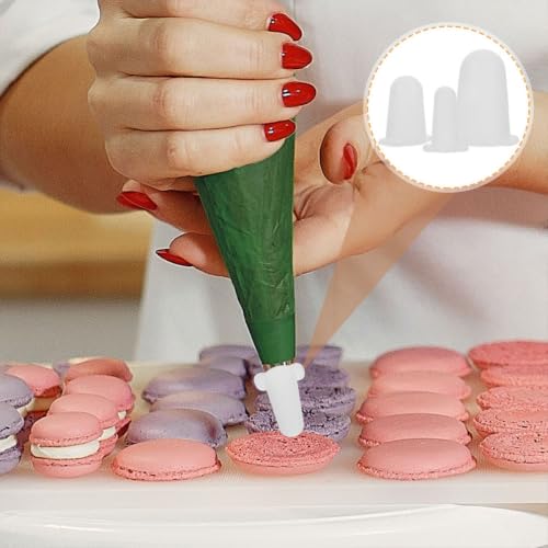 Piping Tip Protectors 2 pack Silicone Cake Decorating Tip Covers - size: 4.5X2.8X2.8CM