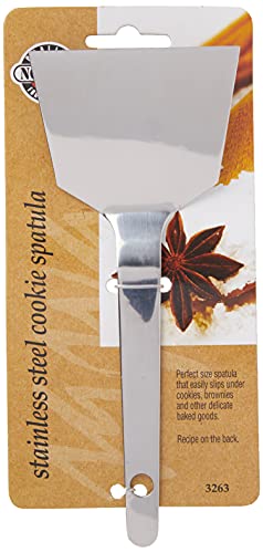 Norpro Stainless Steel Cookie Spatula, Silver