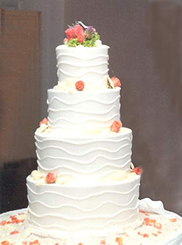 CAKESAFE – 2-6.5” Clear ¼” Acrylic Disks – Perfect Icing Tool to Smooth the Buttercream on Your Cakes - size: 6.5" Set