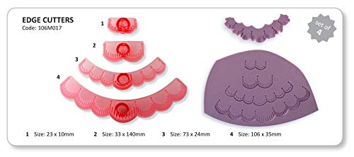 JEM Stitch Edge Cutters, Set of 4