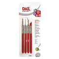 DAS Professional Clay Tools - 4 Metal Sculpting Tools for Artists and Students - Practical Carving Tools for Fine Details and Textures - Durable Clay Carving Tools for Modeling Shaping and More - size: 4 PROFESSIONAL CLAY TOOLS