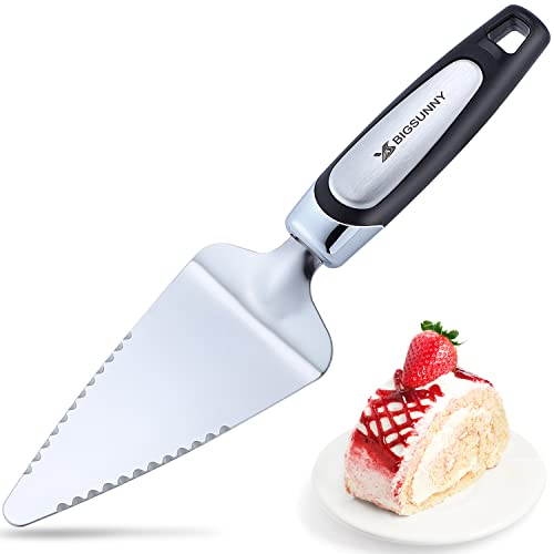 MSY BIGSUNNY Pie Server Cake Server Stainless Steel Pizza Server - size: 25cm Pie Server