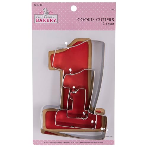 Hobby Lobby Number One Metal Cookie Cutters