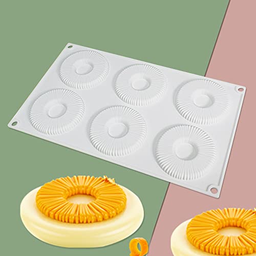 Mostsom Silicone Baking Mold, Kitchen Donut Pan for Non-Stick Doughnuts, BPA Free, Donut Molds - size: Doughnut H