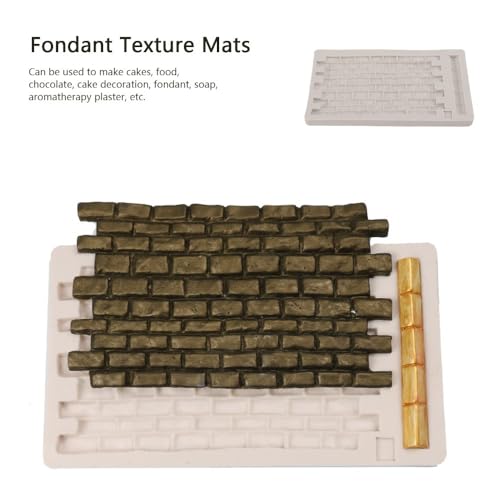 Silicone Fondant Texture Mat for Cake Decorating, 1 Pack