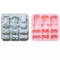 Race Car Chocolate Molds Silicone 2 Pack, 3D Race Car Molds for Soap - color: large and small racing cars