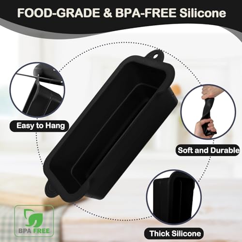 Koolstuffs Silicone Grease Cup Liners for Blackstone - color: Black