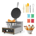 Dyna-Living Waffle Cone Maker Commercial Ice Cream Waffle Cone Machine