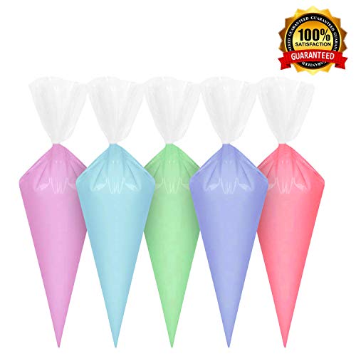 Extra Thick 100 Pack 18 Inch Disposable Piping Bag Pastry Icing Bag Cake Decorating Bags Large Size - size: 100 Pack 18 Inch Extra Thick