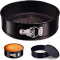 8Inch Springform Pan with Removable Bottom，4mm thickness - size: 8inch