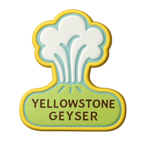 Yellowstone Geyser Cookie Cutter - 3.2x4" Premium Creative Baking Tool