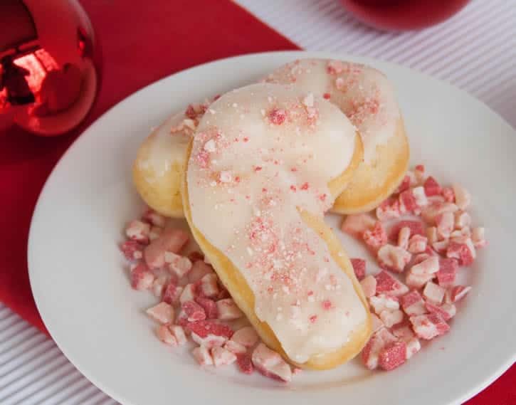 OCS Parts 6-Inch Stainless Steel Candy Cane Donut Cutter - style: Candy Cane