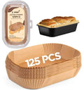 Loaf Liners for Baking, Loaf Liners, Baking Liners - size: 9" x 5" Rectangle 125pcs