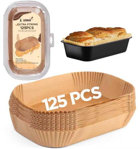 Loaf Liners for Baking, Loaf Liners, Baking Liners - size: 9" x 5" Rectangle 125pcs