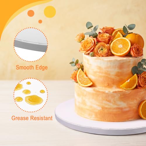 MEBRUDY 3 PCS Cake Boards 10 Inch Round 1/2 Inch Thick - size: 10 Inch/3 PCS