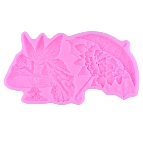 Fairy Angels Silicone Mold Flower Fairy Fondant Molds Set Of 4