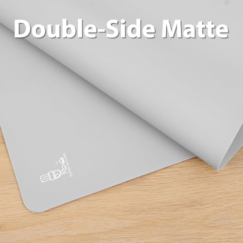 Super Kitchen Extra Large Multipurpose Silicone Nonstick Baking Mat Counter - color: Gray