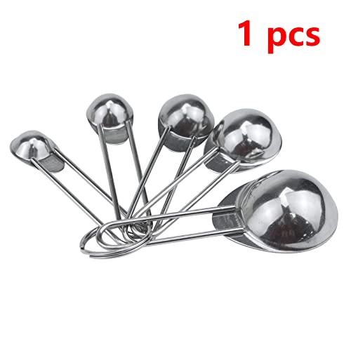 Antrader 5Pcs Measuring Spoons Set-1/8 tsp, 1/4 tsp, 1/2 tsp,1 tsp & 1 tbsp