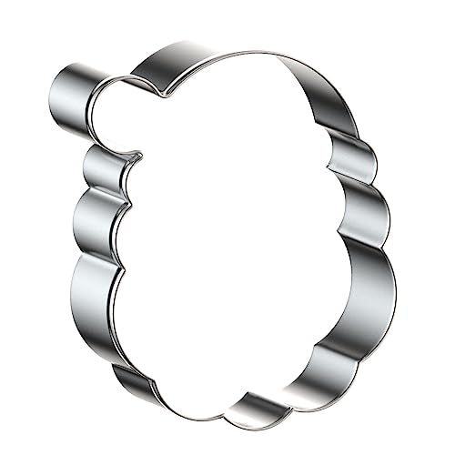 Santa Face/Head Cookie Cutter Set for Christmas Baking, 5/4/3/2 inch, 4 Piece, Stainless Steel - color: Santa Face
