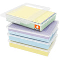 Lifewit 5 Qt Clear Storage Bins with Lids, 4 Pcs