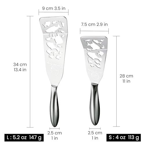 Gourmet Easy Fish Spatula Set, Ultra-Thin Edge Easy Flipping – Fish Edition - color: Fish Edition