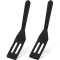 Patelai Mini Brownie Serving Spatula Silicone, Black, 2 Pieces - color: Black