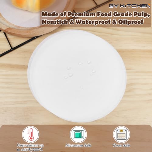 BYKITCHEN 220pcs 7 Inch Parchment Paper Rounds for Springform Pan, Cake Pan - size: 7 INCH