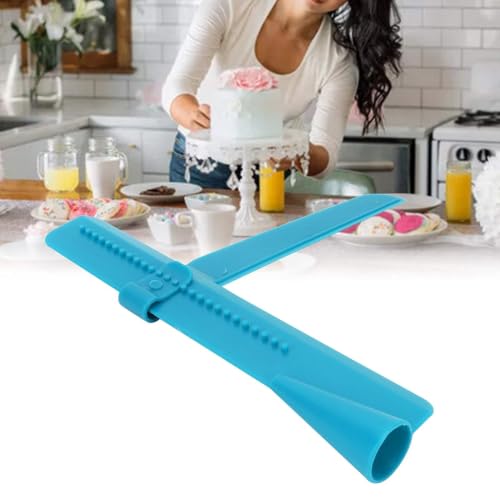 Cake Scraper, Frosting Smoother Set, Plastic Decorating Comb for Mousse Cupcake Pastry DIY Baking
