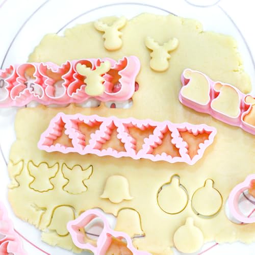 Mini Christmas Cookie Cutter for Pet Treats, Cute Homemade Snacks Cutters - color: Christmas-1