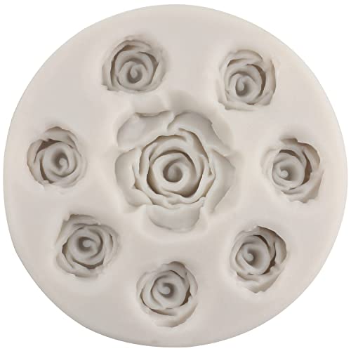 Sijiangmold Tea Party Silicone Molds Teapot Tea Cup Fondant Mold Set of 4