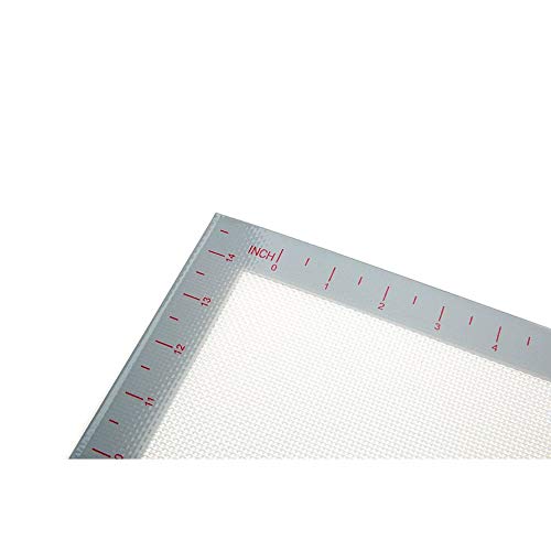 Fox Run Non-Stick Silicone Baking Mat, 16.5" x 24.5" - size: 24.5"L x 16.5"W
