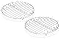TeamFar Round Cooling Rack Set of 2, 7½ Inch - size: 7.5"