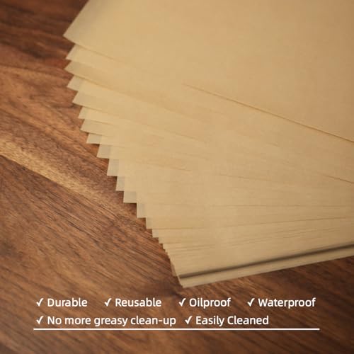 4x4 inch (43,200 sheets) Commercial Bulk Small Parchment Paper Squares - color: Brown, size: 4"x4" (10.2x10.2cm) - 43200 sheets