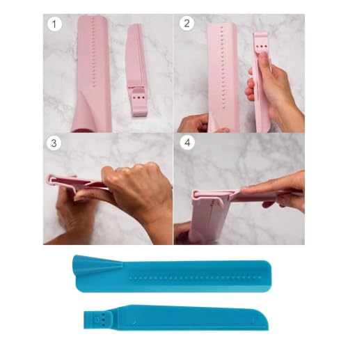 Cake Scraper, Frosting Smoother Set, Plastic Decorating Comb for Mousse Cupcake Pastry DIY Baking