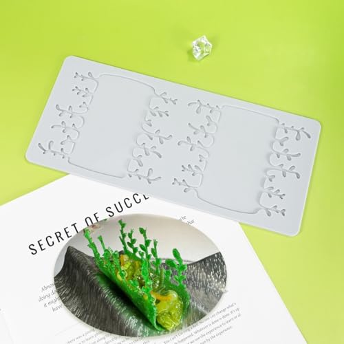 TUKE Tree Embossing Mold Silicone for Fondant & Chocolate - size: C_ Sapling