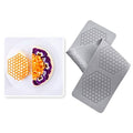 Honeycomb Silicone Fondant Cake Mold Beehive Candy Molds Chocolate Candy 3D Cupcake Decorating Silicone Moulds, Sugar Craft Cake Decoration, Cupcake Top, Polymer Clay - style: 14.8 x 3.12 x 0.08inch