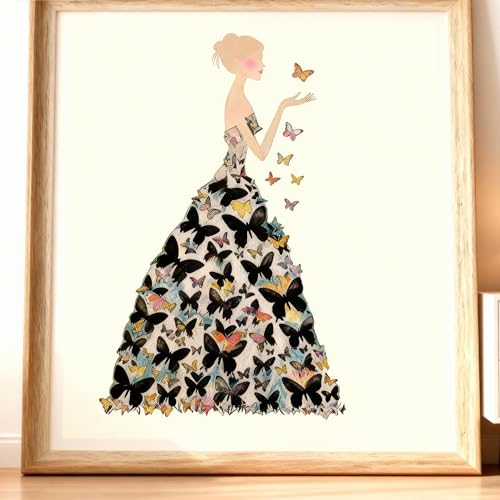 TIAMECH A4 Reusable Wedding Bride Stencil for Painting - style: Wedding Bride