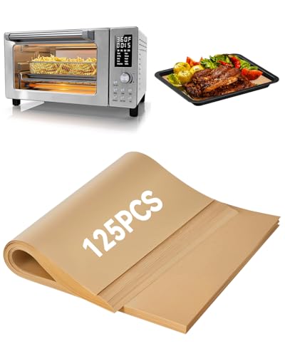 125PCs Air Fryer Paper Liners Compatible with Nuwave Bravo Pro Smart 21QT - size: For Nuwave 21QT Series