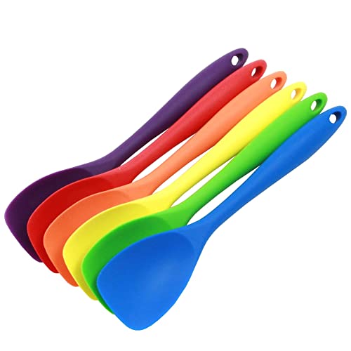 Chef Craft Premium Silicone Spoon Spatula, 11.5 inch, Orange - color: Orange