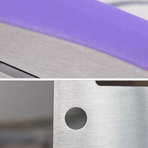 12 Inch Adjustable Cake Scraper, Stainless Steel Cake Smoother with Scale