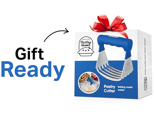 Stainless Steel Pastry Cutter & Dough Blender - Blue - color: Blue