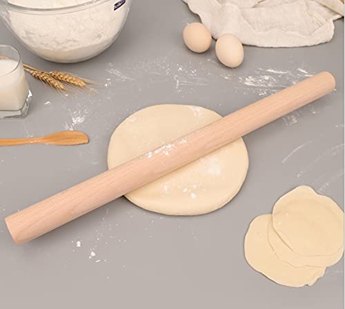 long rolling pin,23.23×1.38inch/59×3.5cm - size: 23.23x1.38 in