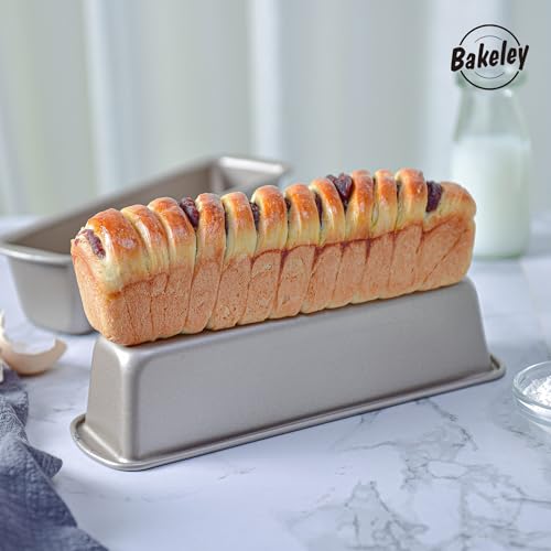 10 Inch Rectangle Loaf Pan 2 Pack Nonstick Bakeware for Oven Baking - size: 10" 2.8Lb 2Pcs