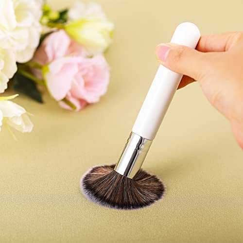 Patelai 10 Pcs Food Safe Paint Brushes Fondant Tools Cake Painting,White - color: White