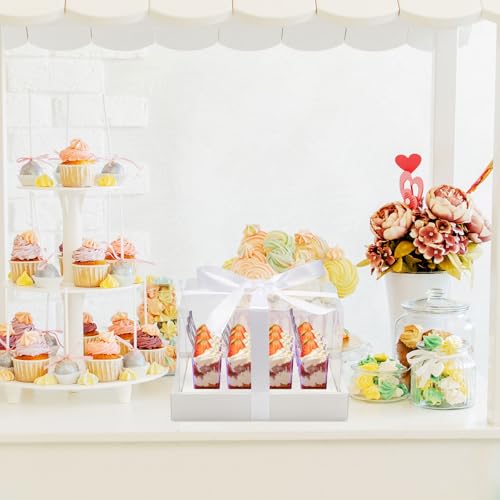 10 Pack Dessert Shooter Boxes, Each Holds 12 Count 3 oz Shooter Cup
