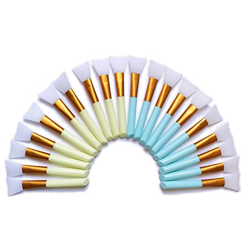 20 Pcs Silicone Brush Set, Smooth, Durable and Easy-to-Clean