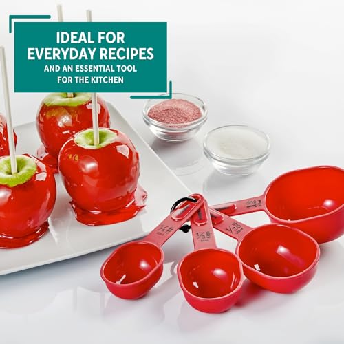 MIRRO 4 Piece Nested Measuring Cups Set, Red - size: 4 Piece